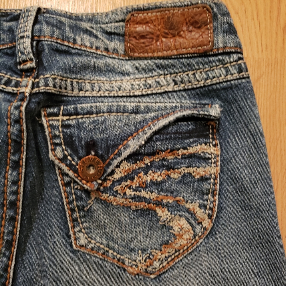 Silver jeans